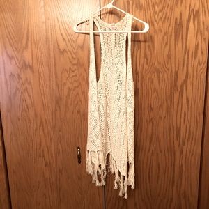 Crochet/knit vest